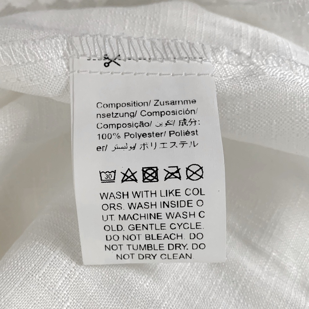 SHEIN Peasant Style Embroidered Lace Inset Robe - Picture 5 of 5